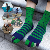 Darrahopens Fashion > Men's Fashion > Men's Underwear & Socks Men's Sports Five Finger Socks with Split Toe Design