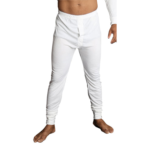 Darrahopens Fashion > Men's Fashion > Men's Underwear & Socks Mens Merino Wool Blend Long John Thermal Pants Underwear Thermals Warm Winter - Beige - XXL