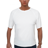 Darrahopens Fashion > Men's Fashion > Men's Underwear & Socks Mens Merino Wool Blend Short Sleeve Thermal Top Underwear Thermals Base Layer - Natural - XL