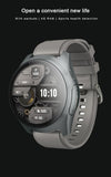 Darrahopens Fashion > Men's Fashion > Men's Watches 2-in-1 Smartwatch w/Earphones & Charging Dock | 4GB MP3, Health Tracker | Titanium Grey | World’s First Patented