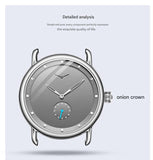 Darrahopens Fashion > Men's Fashion > Men's Watches Brown Elegant Men's Watch with Leather Band - Small Seconds, Onion Crown Detail