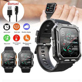 Darrahopens Fashion > Men's Fashion > Men's Watches Njord Gear Indestructible Tactical Smartwatch – Military Grade & Rugged - Black Australia