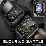Darrahopens Fashion > Men's Fashion > Men's Watches Njord Gear Indestructible Tactical Smartwatch – Military Grade & Rugged - Orange Australia