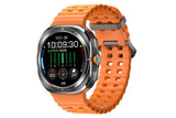 Darrahopens Fashion > Men's Fashion > Men's Watches Smart Watch 1.43-Inch Fitness Watch with Heart Rate Sleep Monitor Blood Oxygen Sedentary Reminder OTA SOS Activity Tracker-Orange In Australia - Darrahopens