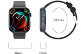 Darrahopens Fashion > Men's Fashion > Men's Watches Smart Watch 1.85-Inch Fitness Watch with Heart Rate Noninvasive Blood Sugar Monitor HRV Detection Body Temperature SOS Call Activity Tracker-Black In Australia - Darrahopens