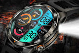 Darrahopens Fashion > Men's Fashion > Men's Watches Smart Watch Fitness Tracker with Call Function 100 Sport Modes Heart Rate Sleep Monitor-Black In Australia - Darrahopens