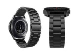 Darrahopens Fashion > Men's Fashion > Men's Watches Stainless Steel Replacement Band for Samsung Gear S3 Strap-Black 22mm In Australia - Darrahopens