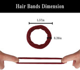 Darrahopens Fashion > Women's Fashion > Women's Accessories 10 Piece Hair Elastic Set – Soft Elastic Hairbands with Pattern – Suitable for Thick, Fine & Curly Hair – Hair Accessories for Girls