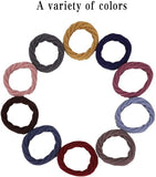 Darrahopens Fashion > Women's Fashion > Women's Accessories 10 Piece Hair Elastic Set – Soft Elastic Hairbands with Pattern – Suitable for Thick, Fine & Curly Hair – Hair Accessories for Girls