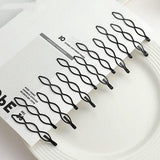 Darrahopens Fashion > Women's Fashion > Women's Accessories 12-pack black retro hairpins - mini black hairpins - fashionable BB clips - invisible ponytail clips - small hairpins - beautiful hair accessories for women and girls wedding decorations