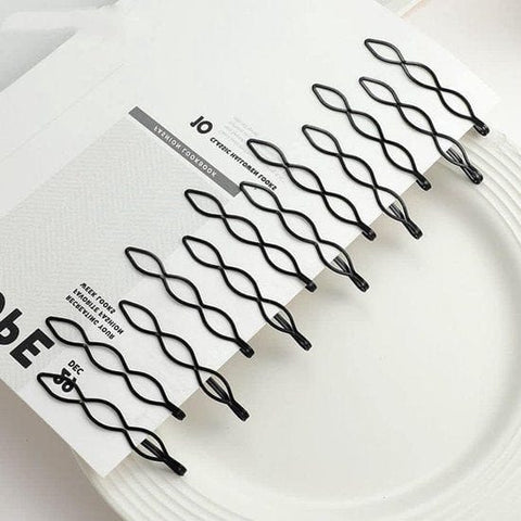 Darrahopens Fashion > Women's Fashion > Women's Accessories 12-pack black retro hairpins - mini black hairpins - fashionable BB clips - invisible ponytail clips - small hairpins - beautiful hair accessories for women and girls wedding decorations