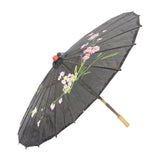 Darrahopens Fashion > Women's Fashion > Women's Accessories 12x PARASOL UMBRELLA Chinese Japanese Bamboo Flower Pattern 80cm Large BULK - Assorted Colour Pack