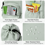 Darrahopens Fashion > Women's Fashion > Women's Accessories 2-Pack Black Muti-Pockets Insulated Water Bottle Holder and Adjustable Phone Crossbody Bag – 40oz Bottle Large Waterproof Cooler Sling Bag with Drawstring Closure and PE Cotton and Aluminium Foil Lining In Australia - Darrahopens