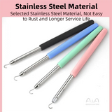Darrahopens Fashion > Women's Fashion > Women's Accessories 2-Pack Pink Jewelry Fastener Helper Tool - Quick Bracelet & Fine Chain Wearer Aid With Telescopic Titanium Steel Hook