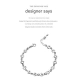 Darrahopens Fashion > Women's Fashion > Women's Accessories 2-piece Aureate and  Rose Gold Luxury Crystal Heart Tennis Bracelet - European Roman Style Pave CZ Diamond Link Chain - Elegant Gold Silver Rose Gold Plated Fashion Jewelry for Women