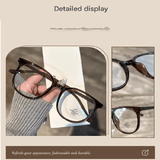 Darrahopens Fashion > Women's Fashion > Women's Accessories 3 Pack black Women's Blue Light Blocking Glasses Non-Prescription 0 Degree Large Frame Lightweight Eyewear for Computer Gaming Office Australian Fashion