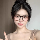 Darrahopens Fashion > Women's Fashion > Women's Accessories 3 Pack Olive green Women's Blue Light Blocking Glasses Non-Prescription 0 Degree Large Frame Lightweight Eyewear for Computer Gaming Office Australian Fashion