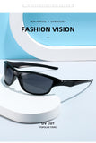 Darrahopens Fashion > Women's Fashion > Women's Accessories 3-Pack Retro Oval Sports Sunglasses - Lightweight UV400 Protection Trendy Sun Glasses for Cycling, Hiking & Streetwear