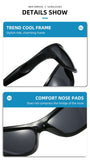 Darrahopens Fashion > Women's Fashion > Women's Accessories 3-Pack Retro Oval Sports Sunglasses - Lightweight UV400 Protection Trendy Sun Glasses for Cycling, Hiking & Streetwear
