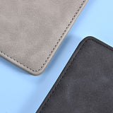 Darrahopens Fashion > Women's Fashion > Women's Accessories 3 Pcs Premium PU Leather Car Registration and Insurance Holder - Slim Auto Document Organizer, Driver's License Wallet and Travel Passport Folder - Gray