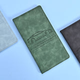 Darrahopens Fashion > Women's Fashion > Women's Accessories 3 Pcs Premium PU Leather Car Registration and Insurance Holder - Slim Auto Document Organizer, Driver's License Wallet and Travel Passport Folder - Yellow