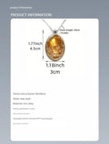 Darrahopens Fashion > Women's Fashion > Women's Accessories 3D Nativity Scene Necklace-  Oval Pendant, Jesus Birth Christmas Easter Gift for Women Men, Zinc Alloy Chain Necklace