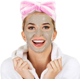 Darrahopens Fashion > Women's Fashion > Women's Accessories 4-Piece Headbands for Women - Bow Headbands - Headbands - Suitable for Spa - Facial Cleansing - Makeup - Shower & Spa
