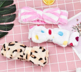Darrahopens Fashion > Women's Fashion > Women's Accessories 4-Piece Headbands for Women - Bow Headbands - Headbands - Suitable for Spa - Facial Cleansing - Makeup - Shower & Spa