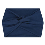 Darrahopens Fashion > Women's Fashion > Women's Accessories 5-PCS Blue Women's Extra Wide Turban Headband - Elastic Yoga & Sports Hair Wrap