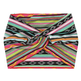 Darrahopens Fashion > Women's Fashion > Women's Accessories 5-PCS Colorful stripes Women's Extra Wide Turban Headband - Elastic Yoga & Sports Hair Wrap