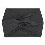 Darrahopens Fashion > Women's Fashion > Women's Accessories 5-PCS Grey Women's Extra Wide Turban Headband - Elastic Yoga & Sports Hair Wrap