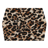 Darrahopens Fashion > Women's Fashion > Women's Accessories 5-PCS Yellow leopard print Women's Extra Wide Turban Headband - Elastic Yoga & Sports Hair Wrap