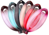 Darrahopens Fashion > Women's Fashion > Women's Accessories 6 pieces banana hair clips - women's resin fishtail clips - comb hair accessories - fish clips - hair accessories - women