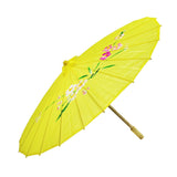Darrahopens Fashion > Women's Fashion > Women's Accessories 6x PARASOL UMBRELLA Chinese Japanese Bamboo Flower Pattern 80cm Large BULK - Assorted Colour Pack