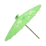 Darrahopens Fashion > Women's Fashion > Women's Accessories 6x PARASOL UMBRELLA Chinese Japanese Bamboo Flower Pattern 80cm Large BULK - Assorted Colour Pack