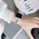 Darrahopens Fashion > Women's Fashion > Women's Accessories Apple Watch Band Compatible with Ultra 2, Series 9/8/7/6/5/4/3/SE, 45mm 49mm 44mm 40mm 41mm 42mm, Black Pink, 15 Pack