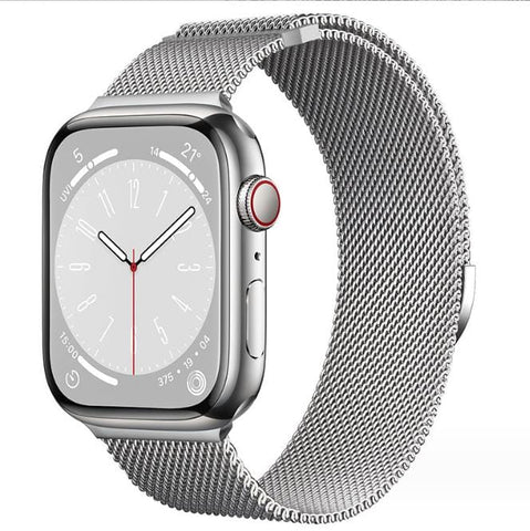 Darrahopens Fashion > Women's Fashion > Women's Accessories Apple Watch Bands Compatible with Apple Watch Series 9 8 7 6 5 4 SE Ultra 2, 38mm 40mm 41mm 42mm 44mm 45mm 49mm, Silver Starlight