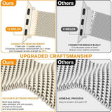 Darrahopens Fashion > Women's Fashion > Women's Accessories Apple Watch Bands Compatible with Apple Watch Series 9 8 7 6 5 4 SE Ultra 2, 38mm 40mm 41mm 42mm 44mm 45mm 49mm, Silver Starlight