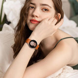 Darrahopens Fashion > Women's Fashion > Women's Accessories Braided Magnetic Strap for Samsung Galaxy Watch 6 5 4 Classic Pro Compatible with 40mm 44mm 45mm 47mm 43mm Galaxy Watch Band Black