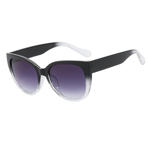 Darrahopens Fashion > Women's Fashion > Women's Accessories Cat-Eye Gradient Frame Sunglasses, Fashion Sunglasses, Minimalist UV Protection