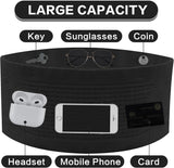 Darrahopens Fashion > Women's Fashion > Women's Accessories Compatible with Women's Running Waist Belt Hidden Wallet Waist Bag Breathable Black Small
