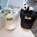 Darrahopens Fashion > Women's Fashion > Women's Accessories Cute Plush - Decorated Baseball Cap(white)