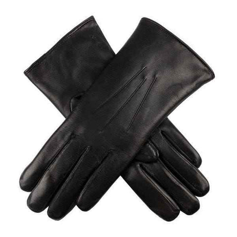 DENTS Ladies Premium Kangaroo Leather Cashmere Lined Gloves Winter Womens - Black In Australia - Darrahopens
