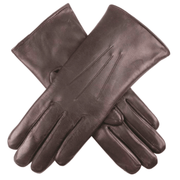 Darrahopens Fashion > Women's Fashion > Women's Accessories DENTS Ladies Premium Kangaroo Leather Cashmere Lined Gloves Womens - Chocolate In Australia - Darrahopens