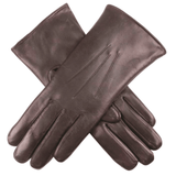 Darrahopens Fashion > Women's Fashion > Women's Accessories DENTS Ladies Premium Kangaroo Leather Cashmere Lined Gloves Womens - Chocolate In Australia - Darrahopens