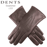 Darrahopens Fashion > Women's Fashion > Women's Accessories DENTS Ladies Premium Kangaroo Leather Cashmere Lined Gloves Womens - Chocolate In Australia - Darrahopens