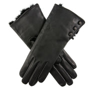 Darrahopens Fashion > Women's Fashion > Women's Accessories DENTS Sophie Womens Leather Gloves w Rabbit Fur Cuffs Wool Lined Ladies In Australia - Darrahopens