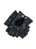 Darrahopens Fashion > Women's Fashion > Women's Accessories Dents Women’s Leather Fingerless Keyhole Driving Gloves - Black In Australia - Darrahopens