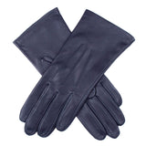Darrahopens Fashion > Women's Fashion > Women's Accessories Dents Womens Elizabeth Silk Lined Leather Gloves - Navy In Australia - Darrahopens