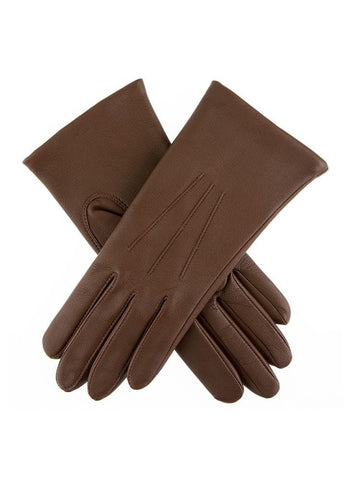 Darrahopens Fashion > Women's Fashion > Women's Accessories Dents Womens Emma Three-Point Leather Gloves - Chestnut In Australia - Darrahopens